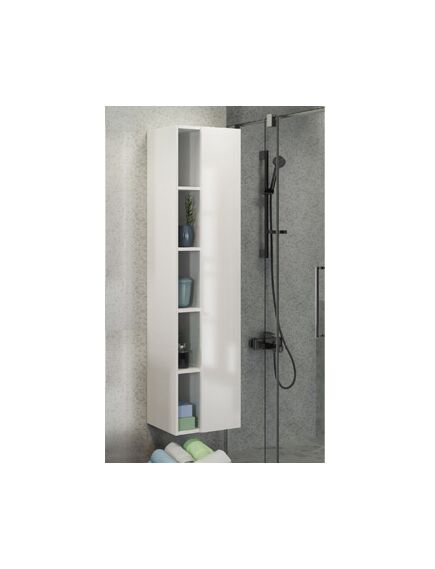 Купить COMFORTY. Шкаф-колонна "Милан-40" белый глянец (00004136467) по цене 22550 руб., в Санкт-Петебруге в интернет магазине 100-Систем, а также дургие товары COMFORTY из раздела Пеналы и Пеналы, комоды, шкафы