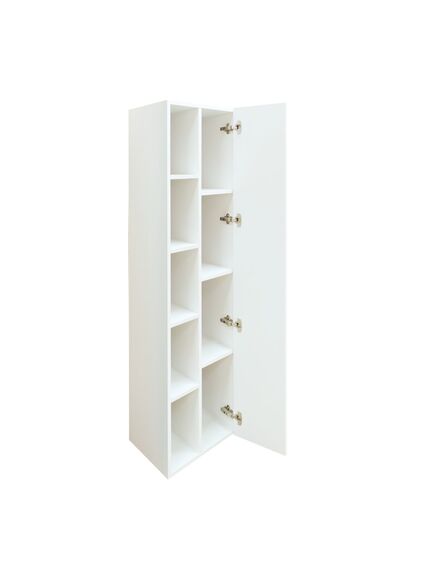 Купить COMFORTY. Шкаф-колонна "Милан-40" белый глянец (00004136467) по цене 22550 руб., в Санкт-Петебруге в интернет магазине 100-Систем, а также дургие товары COMFORTY из раздела Пеналы и Пеналы, комоды, шкафы