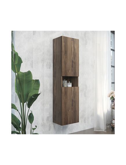 Купить COMFORTY. Шкаф-колонна "Бордо-40" дуб темно-коричневый (00-00007266) по цене 19910 руб., в Санкт-Петебруге в интернет магазине 100-Систем, а также дургие товары COMFORTY из раздела Пеналы и Пеналы, комоды, шкафы