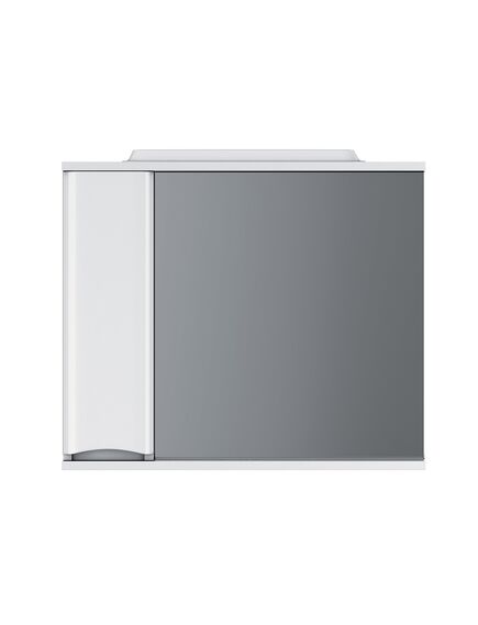 Купить Зеркало со шкафом AM.PM Like 80 L M80MPL0801WG с подсветкой Белый (m80mpl0801wg) по цене 20790 руб., в Санкт-Петебруге в интернет магазине 100-Систем, а также дургие товары AM.PM из раздела Зеркальные шкафы для ванной и Мебель для ванной комнаты
