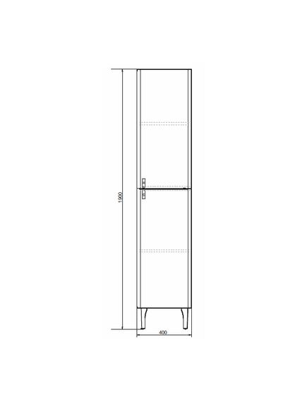 Купить COMFORTY. Шкаф-колонна "Сорренто-40" светоло-серый (00-00000818) по цене 45650 руб., в Санкт-Петебруге в интернет магазине 100-Систем, а также дургие товары COMFORTY из раздела Пеналы и Пеналы, комоды, шкафы