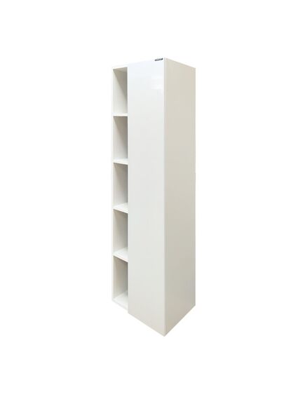 Купить COMFORTY. Шкаф-колонна "Милан-40" белый глянец (00004136467) по цене 22550 руб., в Санкт-Петебруге в интернет магазине 100-Систем, а также дургие товары COMFORTY из раздела Пеналы и Пеналы, комоды, шкафы