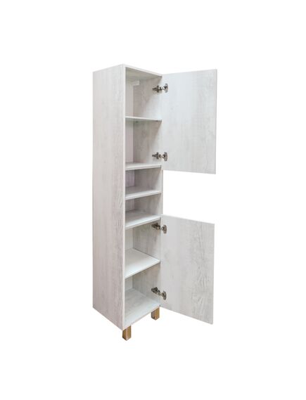Купить COMFORTY. Шкаф-колонна "Верона-35-Н" дуб белый (00004142368) по цене 18700 руб., в Санкт-Петебруге в интернет магазине 100-Систем, а также дургие товары COMFORTY из раздела Пеналы и Пеналы, комоды, шкафы