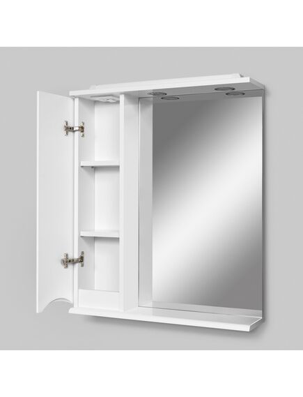 Купить M80MPL0651WG Like зеркало, частично зеркальный шкаф, левый, 65см, с подсветкой, белый, глянец, шт (m80mpl0651wg) по цене 19490 руб., в Санкт-Петебруге в интернет магазине 100-Систем, а также дургие товары AM.PM из раздела Зеркальные шкафы для ванной и Мебель для ванной комнаты