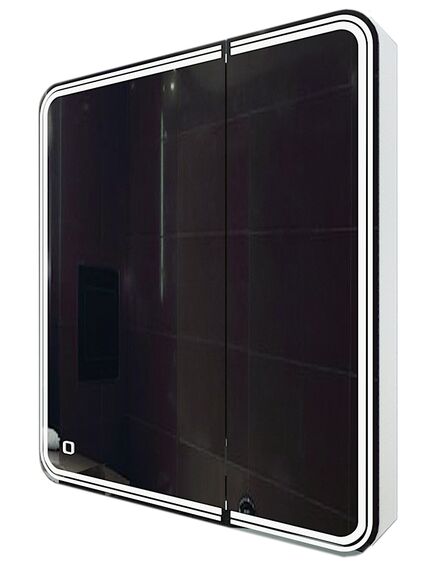 Купить Зеркало-шкаф AZARIO Adriana 1Л 700х800 (cs00072835) по цене 20861 руб., в Санкт-Петебруге в интернет магазине 100-Систем, а также дургие товары Azario из раздела Зеркальные шкафы для ванной и Мебель для ванной комнаты