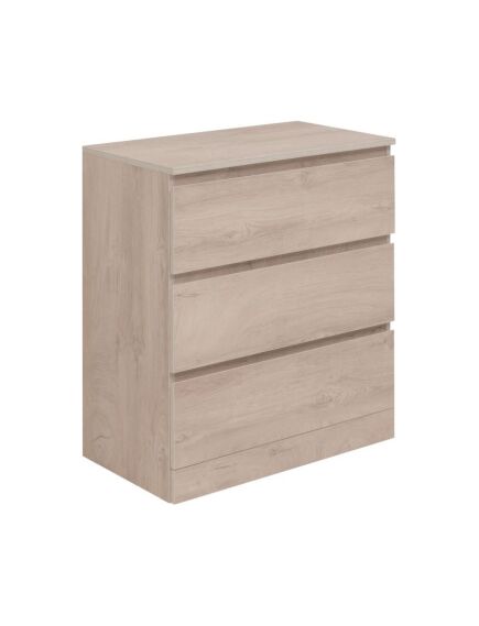 Купить Комод Aquanet Сканди 700x400 Дуб эдгрейн (3 ящика) (00302549) по цене 10349 руб., в Санкт-Петебруге в интернет магазине 100-Систем, а также дургие товары AQUANET из раздела Комоды и Пеналы, комоды, шкафы