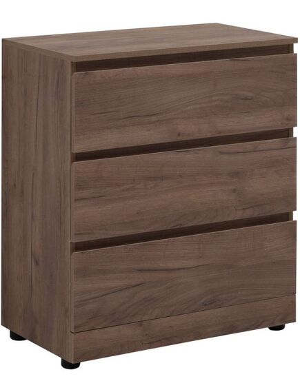 Купить Комод Aquanet Сканди 700x400 Дуб крафт (3 ящика) (00302550) по цене 10349 руб., в Санкт-Петебруге в интернет магазине 100-Систем, а также дургие товары AQUANET из раздела Комоды и Пеналы, комоды, шкафы