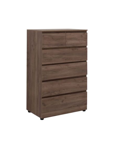 Купить Комод Aquanet Сканди 800x480 Дуб крафт (6 ящиков) (00302546) по цене 21850 руб., в Санкт-Петебруге в интернет магазине 100-Систем, а также дургие товары AQUANET из раздела Комоды и Пеналы, комоды, шкафы