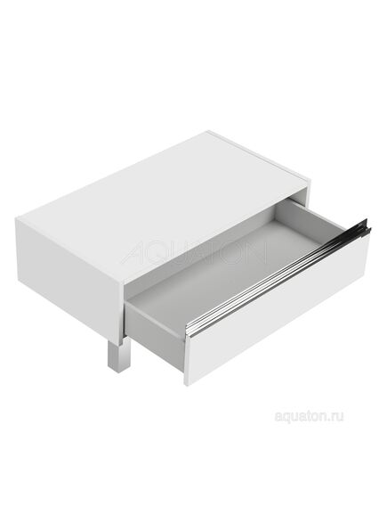 Купить Комод AQUATON Капри 80 белый глянец 1A231103KP010 (1a231103kp010) по цене 2050 руб., в Санкт-Петебруге в интернет магазине 100-Систем, а также дургие товары AQUATON из раздела Комоды и Пеналы, комоды, шкафы