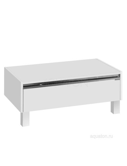 Купить Комод AQUATON Капри 80 белый глянец 1A231103KP010 (1a231103kp010) по цене 2050 руб., в Санкт-Петебруге в интернет магазине 100-Систем, а также дургие товары AQUATON из раздела Комоды и Пеналы, комоды, шкафы