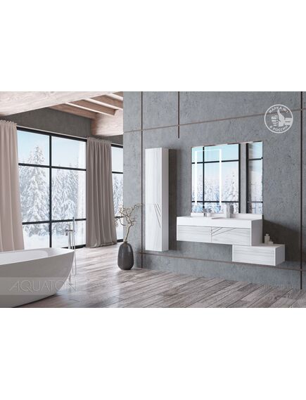 Купить Комод AQUATON Сакура 60 ольха наварра, белый глянец 1A220403SKW80 (1a220403skw80) по цене 12349.7 руб., в Санкт-Петебруге в интернет магазине 100-Систем, а также дургие товары AQUATON из раздела Комоды и Пеналы, комоды, шкафы