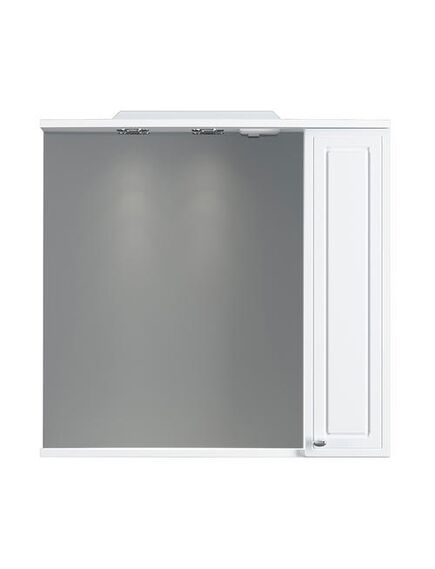Купить M41MPR0751WG Palace One, зеркало, частично зеркальный шкаф, правый, 75 см, с подсветкой, белый, глян (m41mpr0751wg) по цене 19790 руб., в Санкт-Петебруге в интернет магазине 100-Систем, а также дургие товары RedBlu by Damixa из раздела Зеркальные шкафы для ванной и Мебель для ванной комнаты