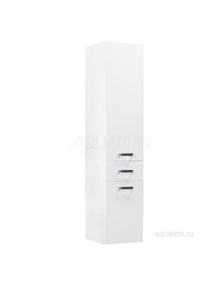 Купить Шкаф - колонна AQUATON Америна 34 подвесная белый 1A135203AM010 (1a135203am010) по цене 21411.5 руб., в Санкт-Петебруге в интернет магазине 100-Систем, а также дургие товары AQUATON из раздела Пеналы и Пеналы, комоды, шкафы