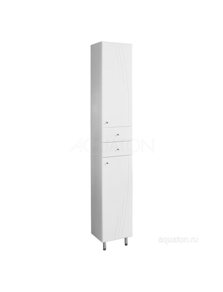 Купить Шкаф - колонна AQUATON Минима М правая белый 1A132203MN01R (1a132203mn01r) по цене 18838.7 руб., в Санкт-Петебруге в интернет магазине 100-Систем, а также дургие товары AQUATON из раздела Пеналы и Пеналы, комоды, шкафы