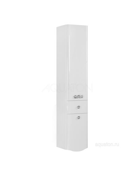 Купить Шкаф - колонна AQUATON Венеция подвесная левая белый 1A151003VN01L (1a151003vn01l) по цене 4047.9 руб., в Санкт-Петебруге в интернет магазине 100-Систем, а также дургие товары AQUATON из раздела Пеналы и Пеналы, комоды, шкафы