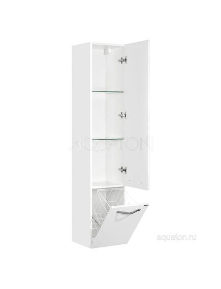 Купить Шкаф - колонна AQUATON Ария подвесная белый 1A134403AA010 (1a134403aa010) по цене 18946.5 руб., в Санкт-Петебруге в интернет магазине 100-Систем, а также дургие товары AQUATON из раздела Пеналы и Пеналы, комоды, шкафы
