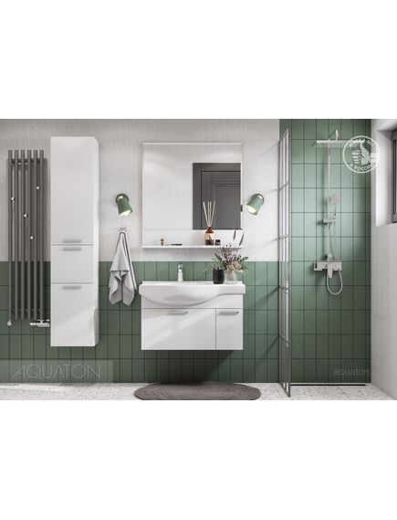 Купить Шкаф - колонна AQUATON Инди белый 1A188603ND010 (1a188603nd010) по цене 18011.5 руб., в Санкт-Петебруге в интернет магазине 100-Систем, а также дургие товары AQUATON из раздела Пеналы и Пеналы, комоды, шкафы