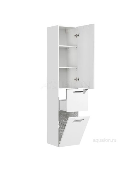 Купить Шкаф - колонна AQUATON Инди белый 1A188603ND010 (1a188603nd010) по цене 18011.5 руб., в Санкт-Петебруге в интернет магазине 100-Систем, а также дургие товары AQUATON из раздела Пеналы и Пеналы, комоды, шкафы