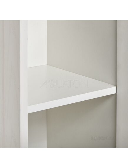 Купить Шкаф - колонна AQUATON Леон дуб белый 1A186503LBPS0 (1a186503lbps0) по цене 30580.7 руб., в Санкт-Петебруге в интернет магазине 100-Систем, а также дургие товары AQUATON из раздела Пеналы и Пеналы, комоды, шкафы