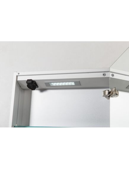 Купить Зеркало-шкаф BelBagno SPC-1A-DL-BL-500 (spc-1a-dl-bl-500) по цене 32000 руб., в Санкт-Петебруге в интернет магазине 100-Систем, а также дургие товары BelBagno из раздела Зеркальные шкафы для ванной и Мебель для ванной комнаты