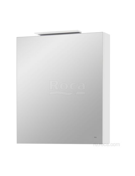 Купить Зеркальный шкаф Roca Oleta 60 левый, белый глянец, A857645806 (a857645806) по цене 16604.77 руб., в Санкт-Петебруге в интернет магазине 100-Систем, а также дургие товары ROCA из раздела Зеркальные шкафы для ванной и Мебель для ванной комнаты