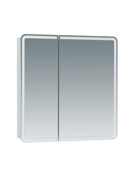 Купить Зеркальный шкаф Оптима (Optima) 80х80 LED (311862) (311862) по цене 21850 руб., в Санкт-Петебруге в интернет магазине 100-Систем, а также дургие товары AQUANET из раздела Зеркальные шкафы для ванной и Мебель для ванной комнаты
