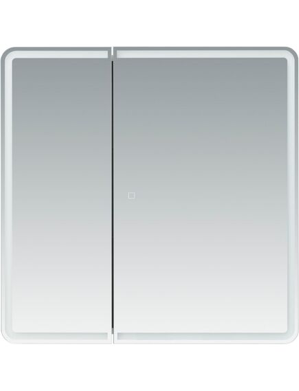 Купить Зеркальный шкаф Оптима (Optima) 80х80 LED (311862) (311862) по цене 21850 руб., в Санкт-Петебруге в интернет магазине 100-Систем, а также дургие товары AQUANET из раздела Зеркальные шкафы для ванной и Мебель для ванной комнаты