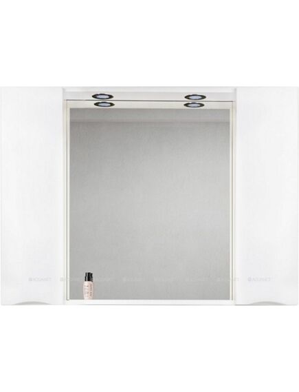 Купить Зеркало-шкаф 120 см BelBagno MARINO-SPC-1200/750-2A-BL-P (marino-spc-1200/750-2a-bl-p) по цене 25400 руб., в Санкт-Петебруге в интернет магазине 100-Систем, а также дургие товары BelBagno из раздела Зеркальные шкафы для ванной и Мебель для ванной комнаты