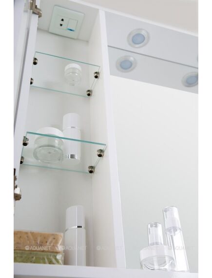 Купить Зеркало-шкаф 120 см BelBagno MARINO-SPC-1200/750-2A-BL-P (marino-spc-1200/750-2a-bl-p) по цене 25400 руб., в Санкт-Петебруге в интернет магазине 100-Систем, а также дургие товары BelBagno из раздела Зеркальные шкафы для ванной и Мебель для ванной комнаты