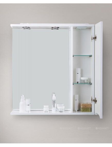 Купить Зеркало-шкаф 90 см BelBagno MARINO-SPC-900/750-1A-BL-P-R (marino-spc-900/750-1a-bl-p-r) по цене 18500 руб., в Санкт-Петебруге в интернет магазине 100-Систем, а также дургие товары BelBagno из раздела Зеркальные шкафы для ванной и Мебель для ванной комнаты