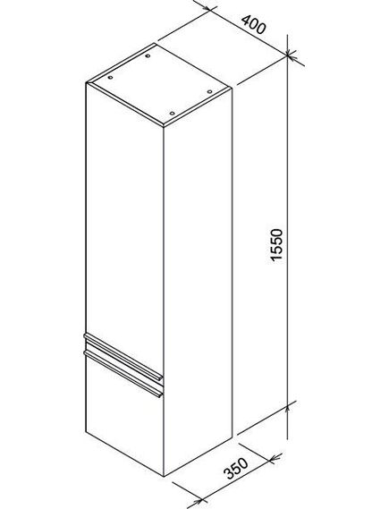 Купить Шкаф пенал Ravak SB Clear 400 Белый/вишня L (x000000762) по цене 103950 руб., в Санкт-Петебруге в интернет магазине 100-Систем, а также дургие товары RAVAK из раздела Пеналы и Пеналы, комоды, шкафы