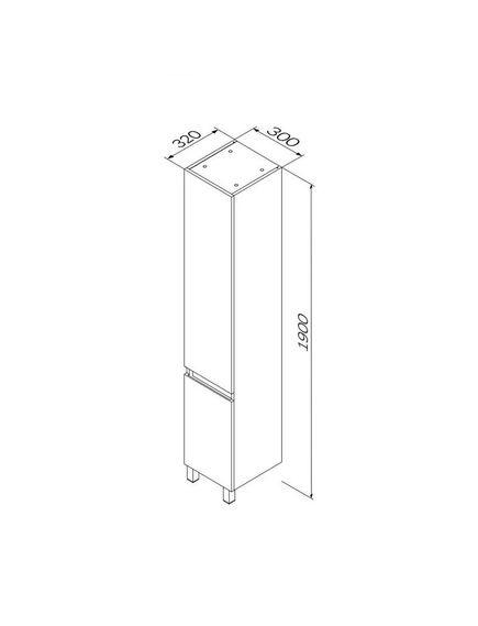Купить M85ACSR0306WG X-Joy, шкаф-колонна, напольный, правый, 30 см, двери, цвет: белый, глянец (m85acsr0306wg) по цене 19990 руб., в Санкт-Петебруге в интернет магазине 100-Систем, а также дургие товары AM.PM из раздела Пеналы и Пеналы, комоды, шкафы