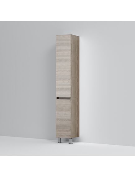 Купить M91CSR0306OF GEM S, шкаф-колонна, напольный, правый, 30 см, светлый дуб  (m91csr0306of) по цене 21390 руб., в Санкт-Петебруге в интернет магазине 100-Систем, а также дургие товары AM.PM из раздела Пеналы и Пеналы, комоды, шкафы