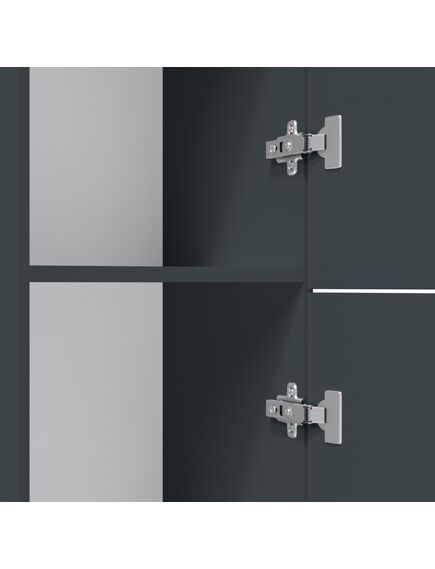 Купить M90CHR0306GM GEM, шкаф-колонна, подвесной, правый, 30 см, двери, push-to-open, графит матовый (m90chr0306gm) по цене 24490 руб., в Санкт-Петебруге в интернет магазине 100-Систем, а также дургие товары AM.PM из раздела Пеналы и Пеналы, комоды, шкафы