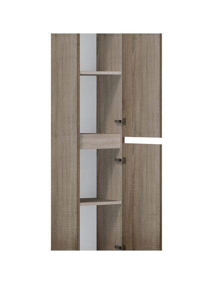 Купить M91CSR0306OF GEM S, шкаф-колонна, напольный, правый, 30 см, светлый дуб  (m91csr0306of) по цене 21390 руб., в Санкт-Петебруге в интернет магазине 100-Систем, а также дургие товары AM.PM из раздела Пеналы и Пеналы, комоды, шкафы