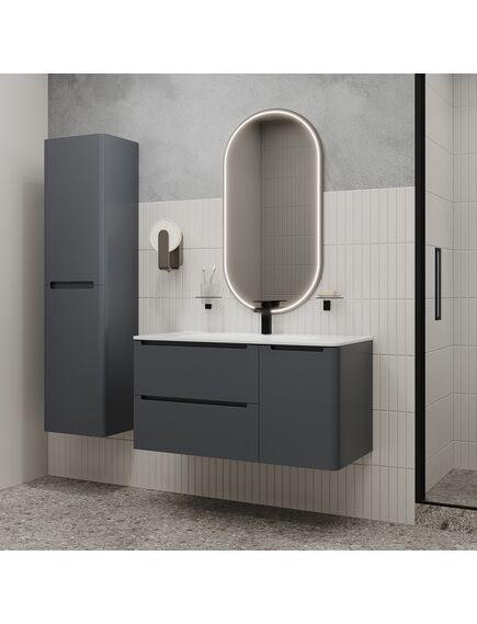 Купить Пенал подвесной, 40 см, темно-серый, Edifice, IDDIS, EDI40D0i97 (edi40d0i97) по цене 48700 руб., в Санкт-Петебруге в интернет магазине 100-Систем, а также дургие товары IDDIS из раздела Пеналы и Пеналы, комоды, шкафы