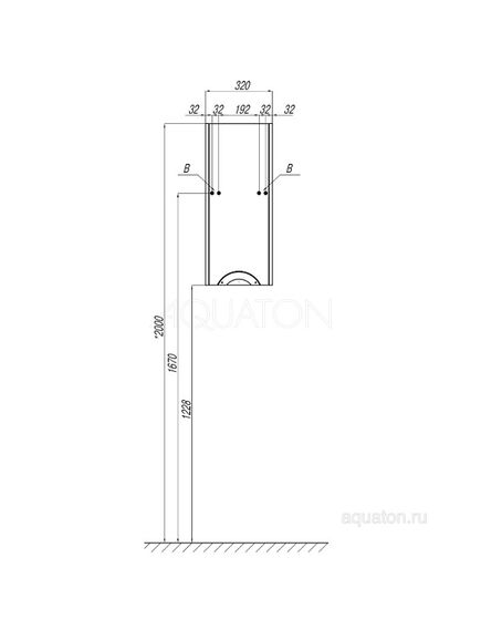 Купить Полуколонна AQUATON Сильва левая дуб полярный 1A215703SIW7L (1a215703siw7l) по цене 9270 руб., в Санкт-Петебруге в интернет магазине 100-Систем, а также дургие товары AQUATON из раздела Шкафы и Пеналы, комоды, шкафы
