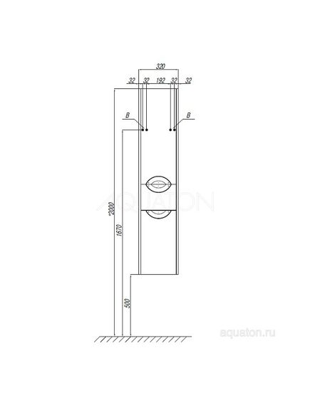 Купить Шкаф - колонна AQUATON Сильва левый дуб фьорд 1A215603SIW6L (1a215603siw6l) по цене 22546.7 руб., в Санкт-Петебруге в интернет магазине 100-Систем, а также дургие товары AQUATON из раздела Пеналы и Пеналы, комоды, шкафы