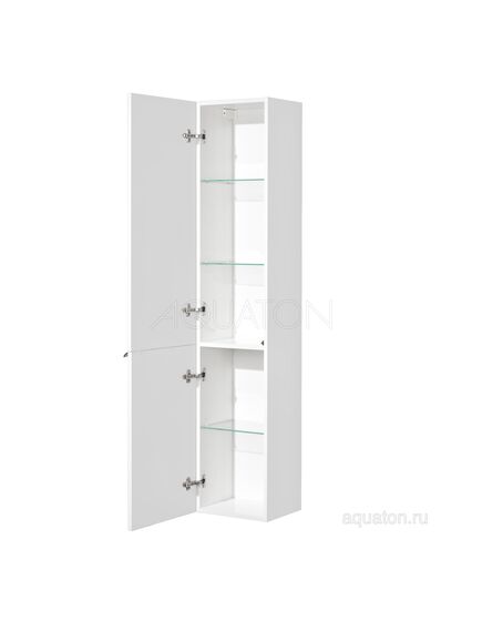 Купить Шкаф - колонна AQUATON Беверли левая белый 1A235403BV01L (1a235403bv01l) по цене 15801.5 руб., в Санкт-Петебруге в интернет магазине 100-Систем, а также дургие товары AQUATON из раздела Пеналы и Пеналы, комоды, шкафы