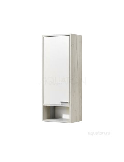 Купить Шкаф - колонна AQUATON Флай 1-створчатый белый, дуб крафт левый 1A237903FAX1L (1a237903fax1l) по цене 5601.5 руб., в Санкт-Петебруге в интернет магазине 100-Систем, а также дургие товары AQUATON из раздела Шкафы и Пеналы, комоды, шкафы