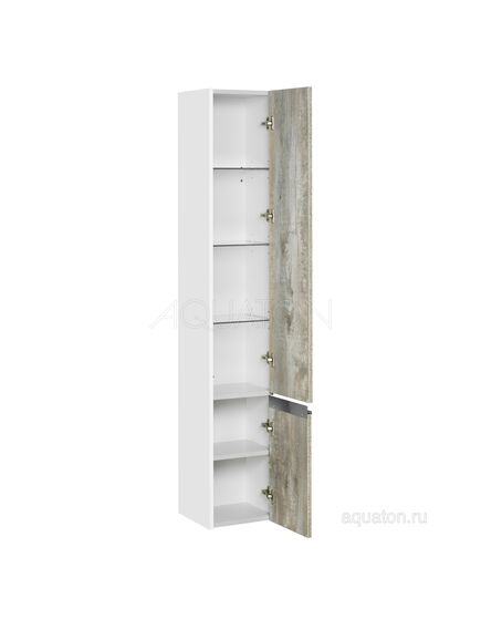 Купить Шкаф - колонна AQUATON Капри правый бетон пайн 1A230503KPDAR (1a230503kpdar) по цене 16984.7 руб., в Санкт-Петебруге в интернет магазине 100-Систем, а также дургие товары AQUATON из раздела Пеналы и Пеналы, комоды, шкафы