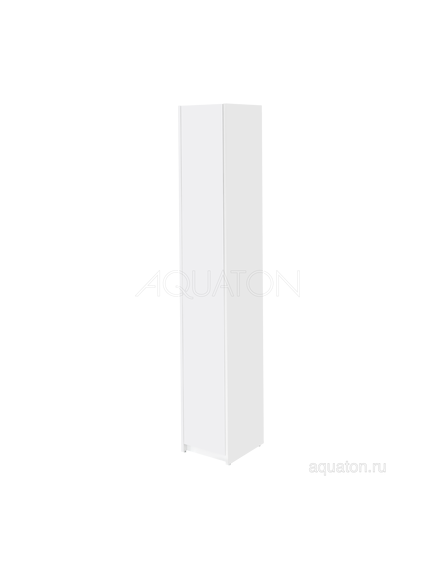 Купить Шкаф - колонна AQUATON Лондри белая, узкая 1A260603LH010 (1a260603lh010) по цене 9742.5 руб., в Санкт-Петебруге в интернет магазине 100-Систем, а также дургие товары AQUATON из раздела Пеналы и Пеналы, комоды, шкафы