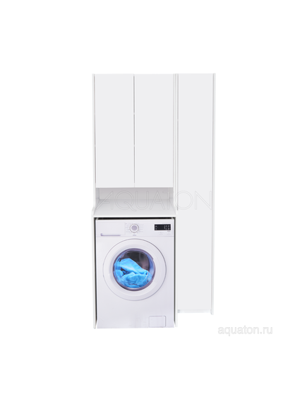 Купить Шкаф - колонна AQUATON Лондри белая, узкая 1A260603LH010 (1a260603lh010) по цене 9742.5 руб., в Санкт-Петебруге в интернет магазине 100-Систем, а также дургие товары AQUATON из раздела Пеналы и Пеналы, комоды, шкафы
