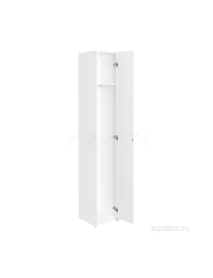 Купить Шкаф - колонна AQUATON Лондри белая, узкая 1A260603LH010 (1a260603lh010) по цене 9742.5 руб., в Санкт-Петебруге в интернет магазине 100-Систем, а также дургие товары AQUATON из раздела Пеналы и Пеналы, комоды, шкафы