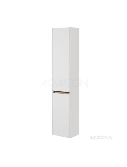 Купить Шкаф - колонна AQUATON Нортон белая левая 1A249403NT01L (1a249403nt01l) по цене 13251.5 руб., в Санкт-Петебруге в интернет магазине 100-Систем, а также дургие товары AQUATON из раздела Пеналы и Пеналы, комоды, шкафы