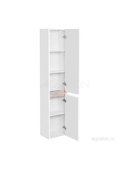 Купить Шкаф - колонна AQUATON Нортон белая правая 1A249403NT01R (1a249403nt01r) по цене 13251.5 руб., в Санкт-Петебруге в интернет магазине 100-Систем, а также дургие товары AQUATON из раздела Пеналы и Пеналы, комоды, шкафы