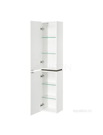 Купить Шкаф - колонна AQUATON Скай PRO белый глянец левый 1A238603SY01L (1a238603sy01l) по цене 13081.5 руб., в Санкт-Петебруге в интернет магазине 100-Систем, а также дургие товары AQUATON из раздела Пеналы и Пеналы, комоды, шкафы