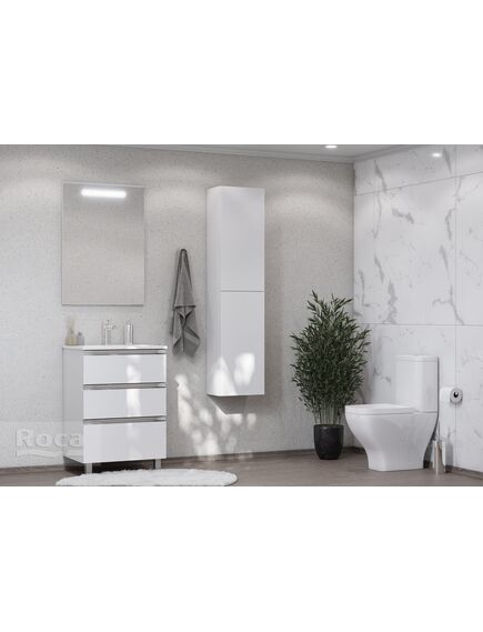 Купить Шкаф - колонна Roca The Gap цвет белый глянец A857427806 (a857427806) по цене 17527.77 руб., в Санкт-Петебруге в интернет магазине 100-Систем, а также дургие товары ROCA из раздела Пеналы и Пеналы, комоды, шкафы