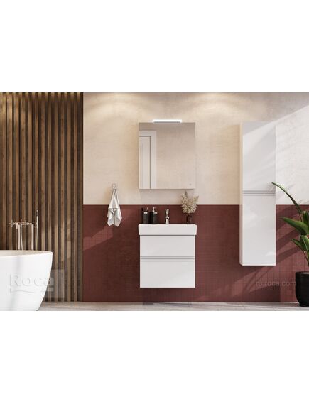 Купить Шкаф - колонна Roca Oleta белый глянец A857650806	 (a857650806) по цене 17527.77 руб., в Санкт-Петебруге в интернет магазине 100-Систем, а также дургие товары ROCA из раздела Пеналы и Пеналы, комоды, шкафы