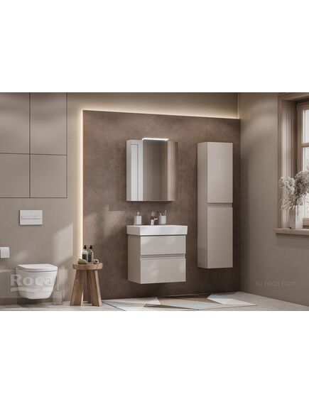 Купить Шкаф - колонна Roca Oleta капучино матовый A857650515 (a857650515) по цене 17527.77 руб., в Санкт-Петебруге в интернет магазине 100-Систем, а также дургие товары ROCA из раздела Пеналы и Пеналы, комоды, шкафы